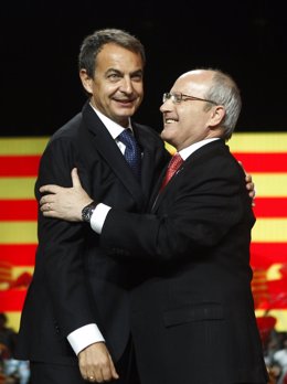 Zapatero y Montilla en el cierre de campaña