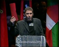 Otegi sale de la cárcel de Logroño para ser trasladado a Madrid 