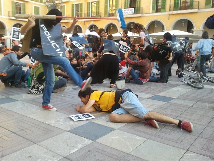 Performance De Los Indignados De Palma