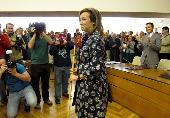 Cuca Gamarra, Primera Alcaldesa De Logroño