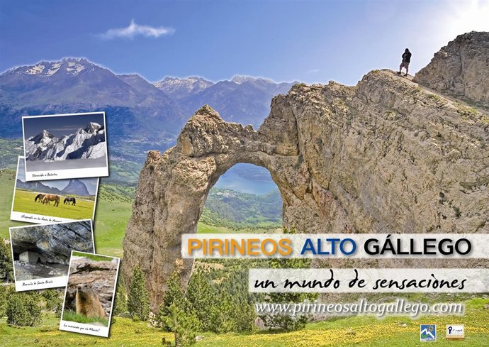 Cartel Promocional De La Comarca Del Alto Gállego