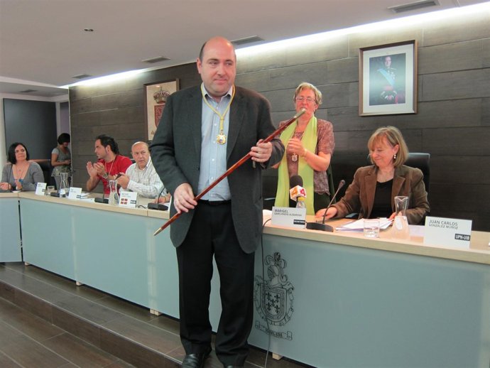 El Nuevo Alcalde De Burlada,  Juan Carlos González.