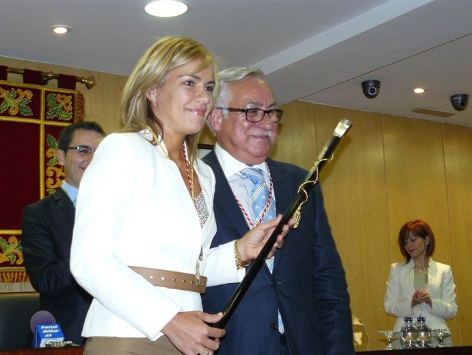 Miriam Rabaneda, En Su Investidura Como Alcaldesa