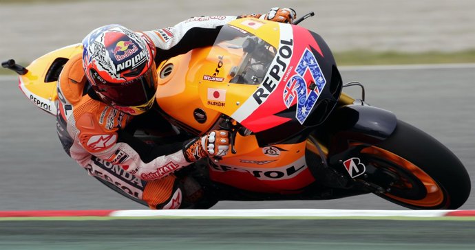 Casey Stoner Mandó En Los Libres De Montmeló