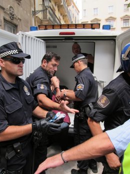 Uno De Los Tres 'Indignados' Detenidos En Palma