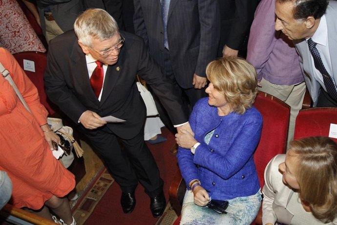 Castro Y Aguirre, En La Toma De Posesión De Soler