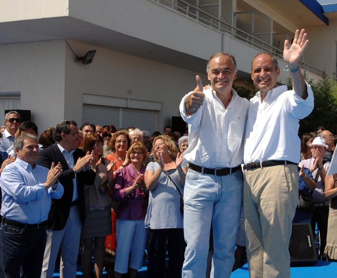 González Pons Con Camps En Gandia