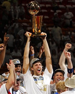 Las Dallas Ganan El Campeonato De La NBA