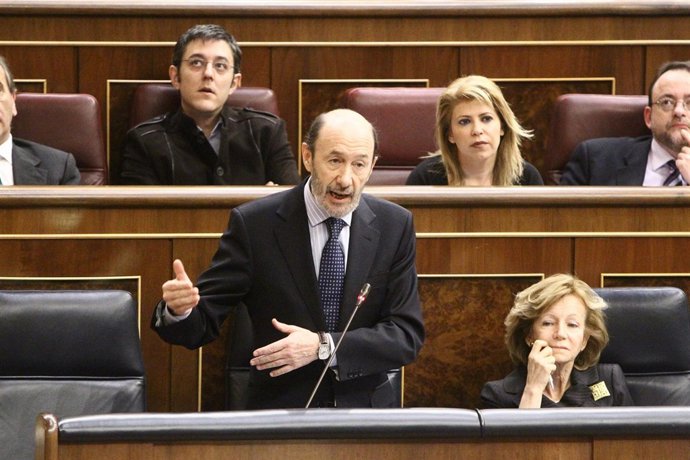 Imagen De Alfredo Pérez Rubalcaba En El Congreso