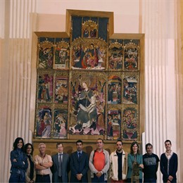 La DPZ Ha Restaurado El Retablo Mayor De Tosos