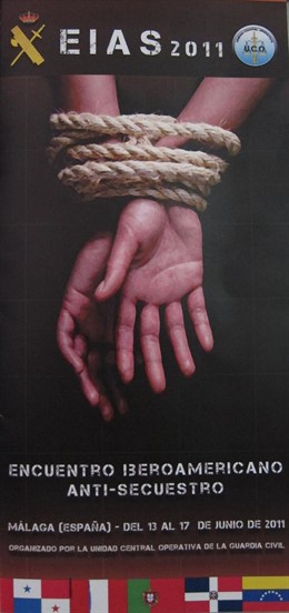 Cartel Del Encuentro Iberoamericano Anti-Secuestro De La Guardia Civil