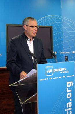 El Portavoz Del PP De La Región, José Antonio Ruiz Vivo