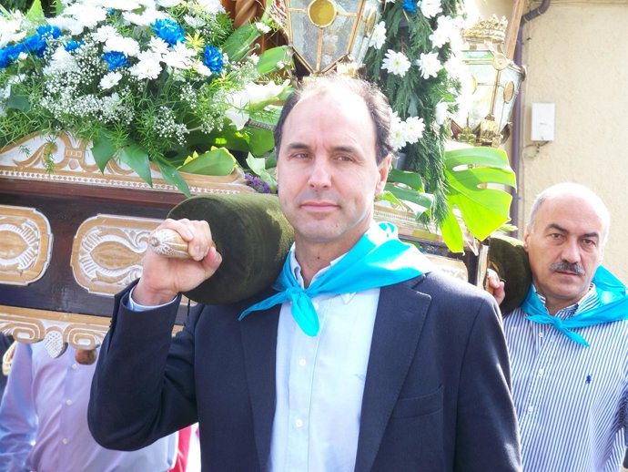 Ignacio Diego En La Procesión De La Virgen Del Mar