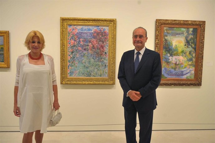 Carmen Thyssen Y De La Torre En La Primera Muestra Temporal