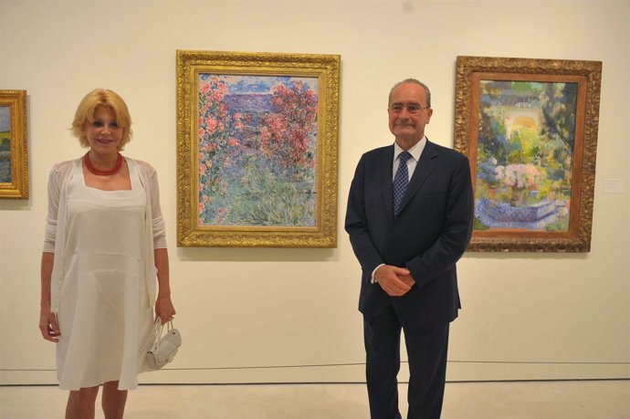 Carmen Thyssen Y De La Torre En La Primera Muestra Temporal