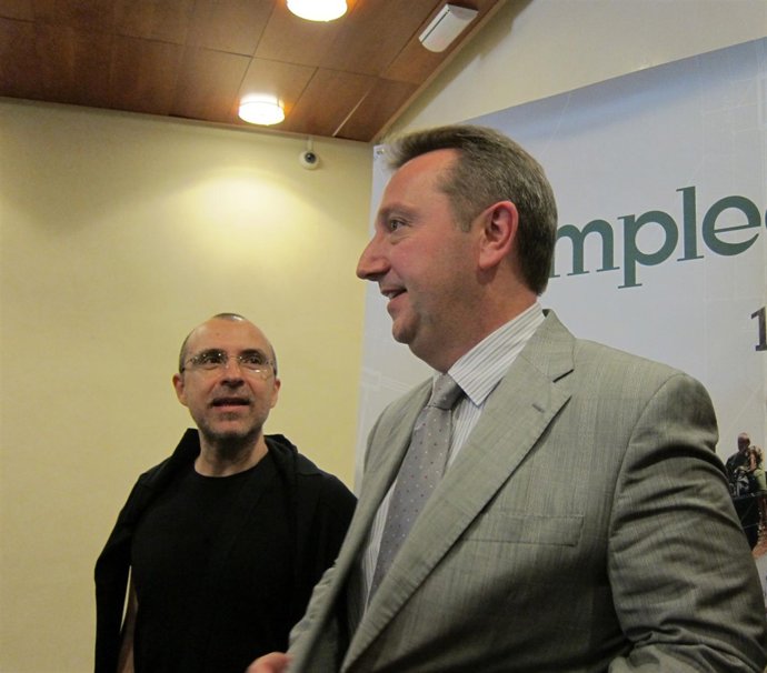 El Consejero De Empleo De La Junta De Andalucía, Manuel Recio, En Jaén.