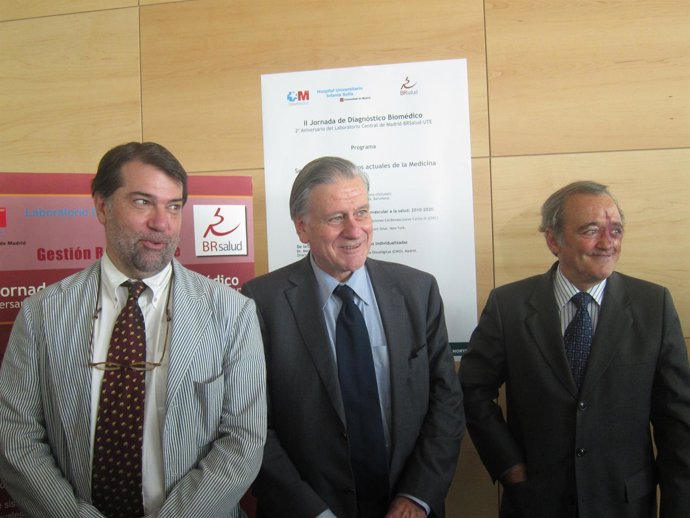 Pedro Alonso, Valentin Fuster Y Mariano Barbacid