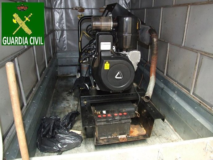 Material Industrial Sustraído En La Provincia De Zaragoza.