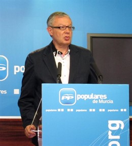 El Portavoz Del PP De La Región, José Antonio Ruiz Vivo