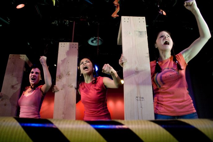 Escena De La Obra 'De Fuenteovejuna A Ciudad Juárez'