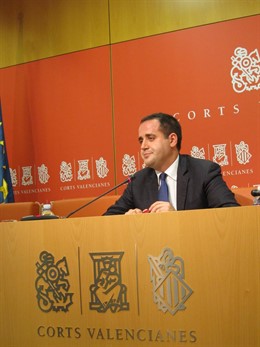 El Secretario General Y Portavoz Del PSPV En Las Corts, Jorge Alarte.