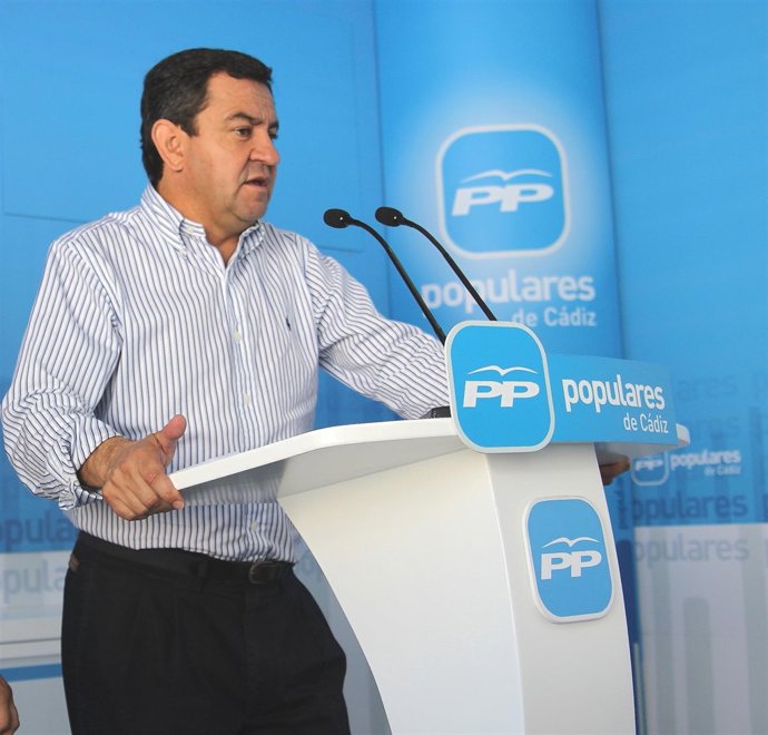 José Loaiza, Presidente Provincial Del PP En Cádiz