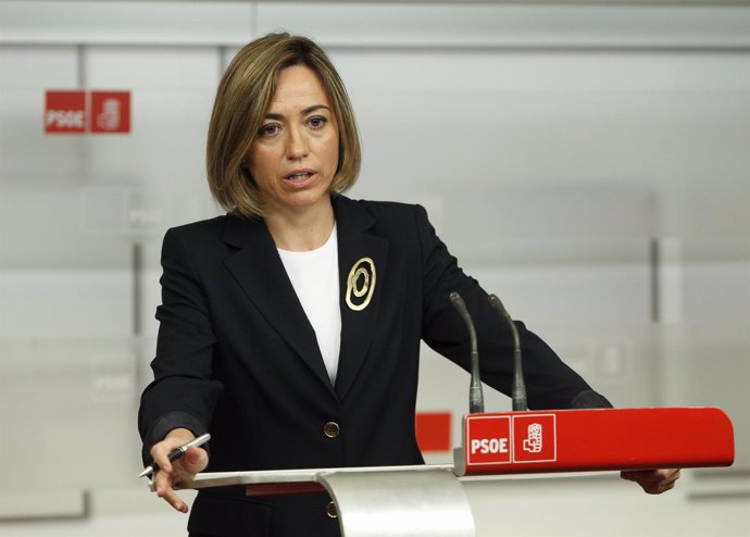 Comparecencia De Carme Chacón En Ferraz