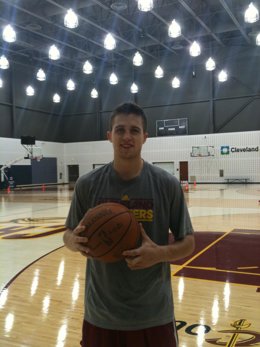 Xavi Rabaseda En El 'Workout' De Cleveland Cavaliers