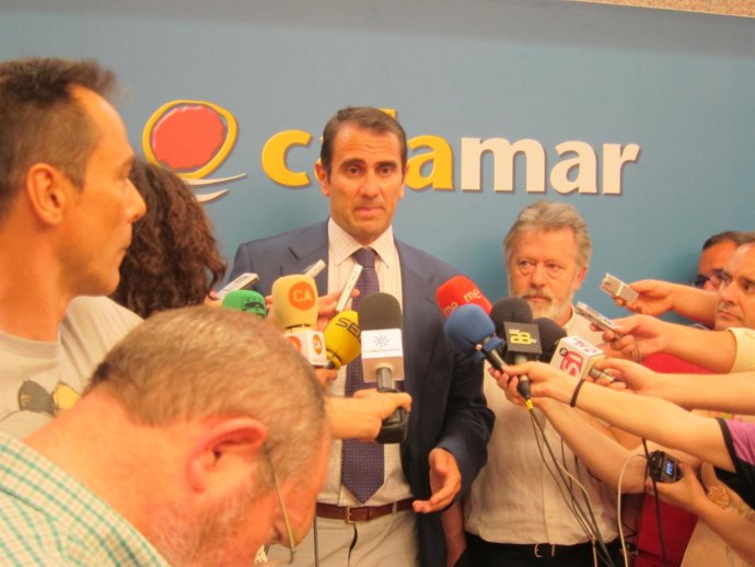 El Director General De Fondos Agrarios De  Agricultura, Pedro Zorrero