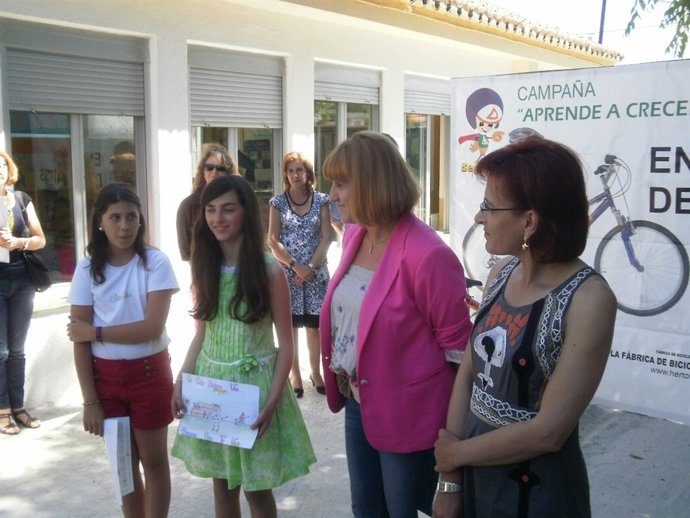 Entrega Del Premio Al Mejor Cartel De Prevención De Riesgos