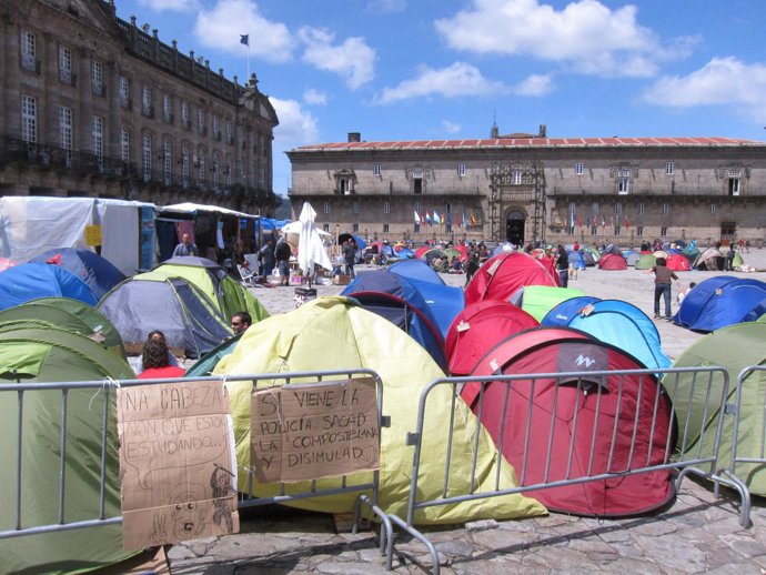Acampada Obradoiro