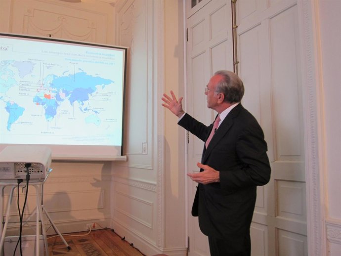 El Presidente De La Caixa, Isidre Fainé