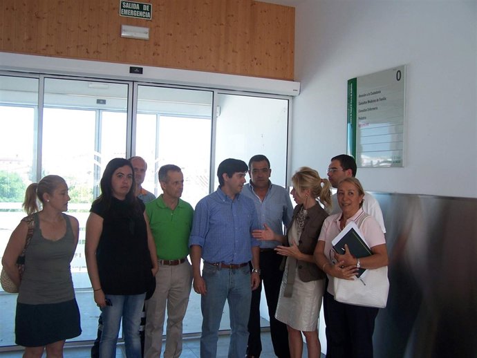 La Delegada De Salud, María José Rico, En Las Nuevas Instalaciones De El Cerro. 