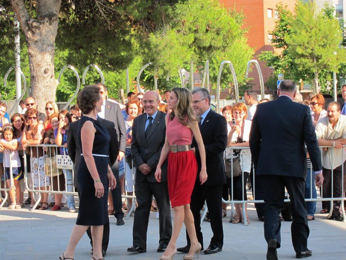 El Conseller Boi Ruiz Y La Princesa Letizia