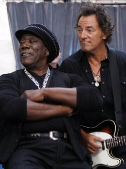Bruce Springsteen Junto A Su Saxofonista Clarence Clemons