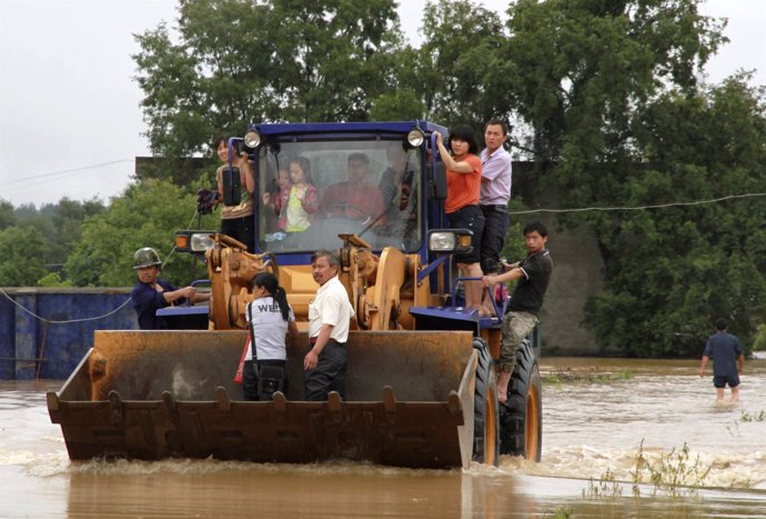 Inundaciones En Jiangxi, China
