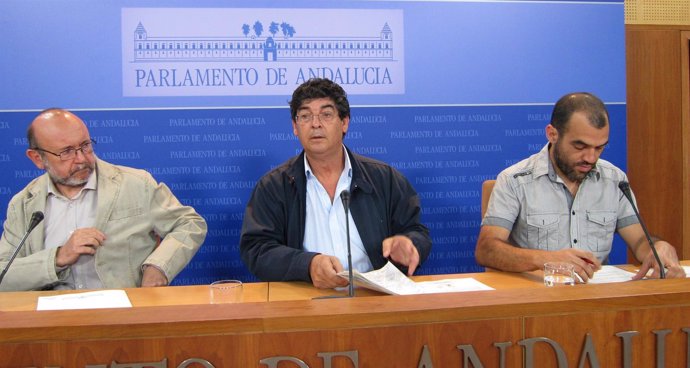 Ignacio García, Diego Valderas Y José Manuel Mariscal, Hoy En Rueda De Prensa
