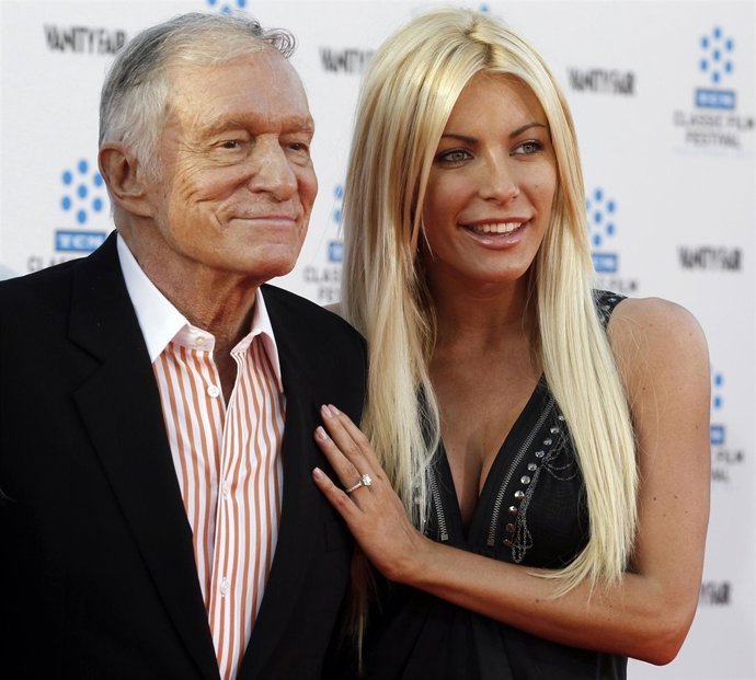 Hugh Hefner Y Crystal Harris