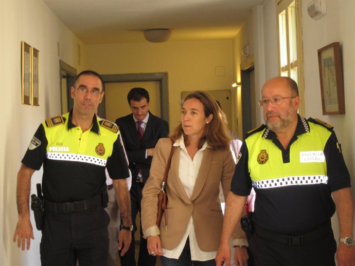 Gamarra, Con Los Responsables Policiales