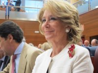 Aguirre da la "bienvenida" a Gómez a la Asamblea y le advierte que hay "taquígrafas" que recogen las intervenciones