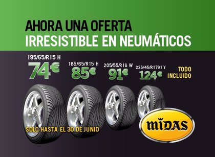 Gracias Portero Asimilación Midas realizará más de 90.000 diagnósticos gratuitos de los neumáticos