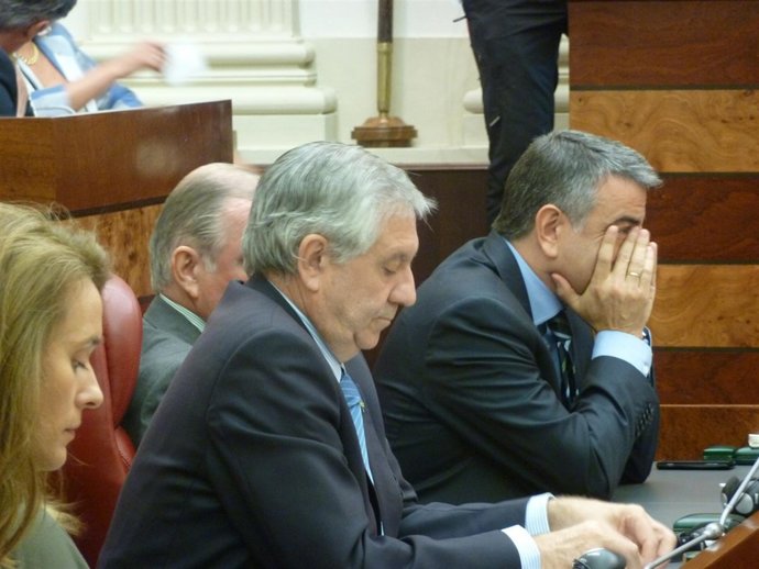 El Presidente De La Mesa De Las Juntas Alavesas, Juan Antonio Zarate.