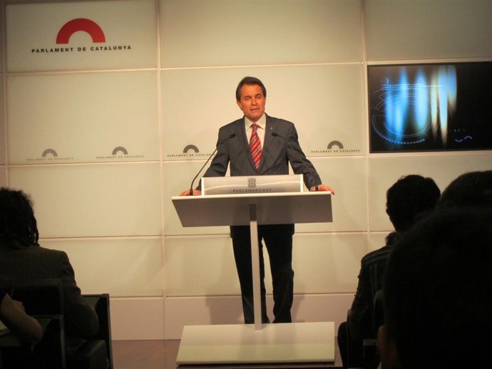 Declaración De Artur Mas En El Parlament