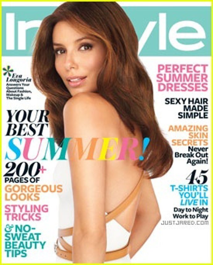 Eva Longoria En La Portada De In Style