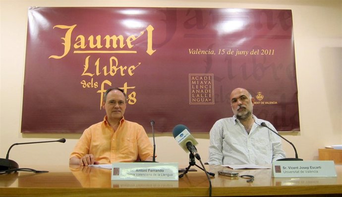 Presentación 'Llibre Dels Feits Del Rei En Jaume I'