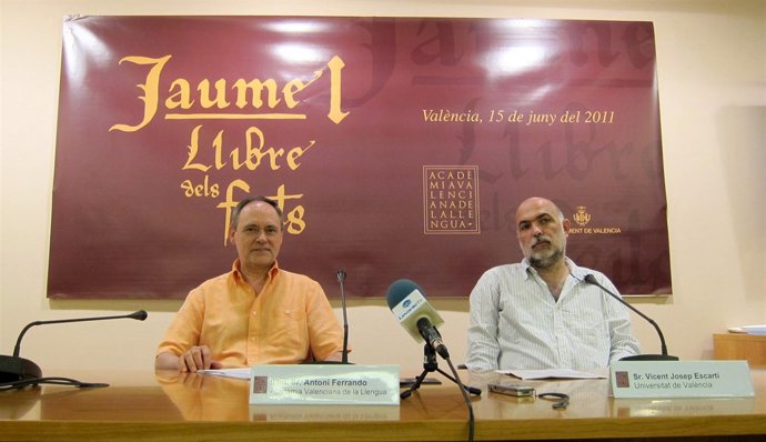 Presentación 'Llibre Dels Feits Del Rei En Jaume I'