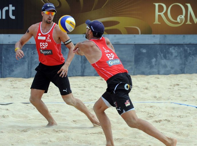 Spanish Adrian Gavira (Left) Pablo Herrera 