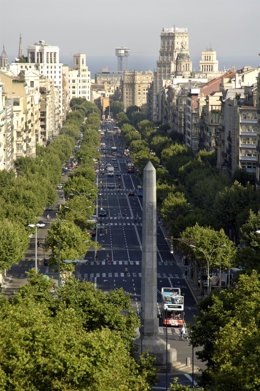 Paseo De Gràcia De Barcelona
