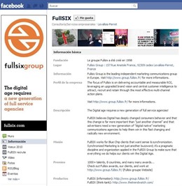 Página Facebook Fullsix