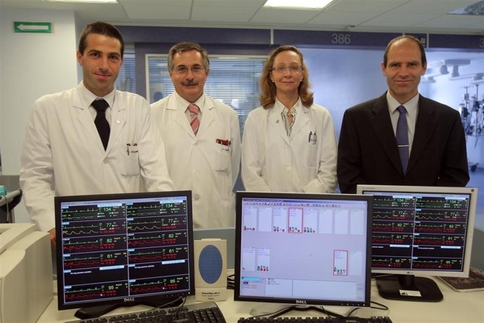 Ramón Lecumberri, José Antonio Páramo,  Margarita Marqués Y Alberto García.